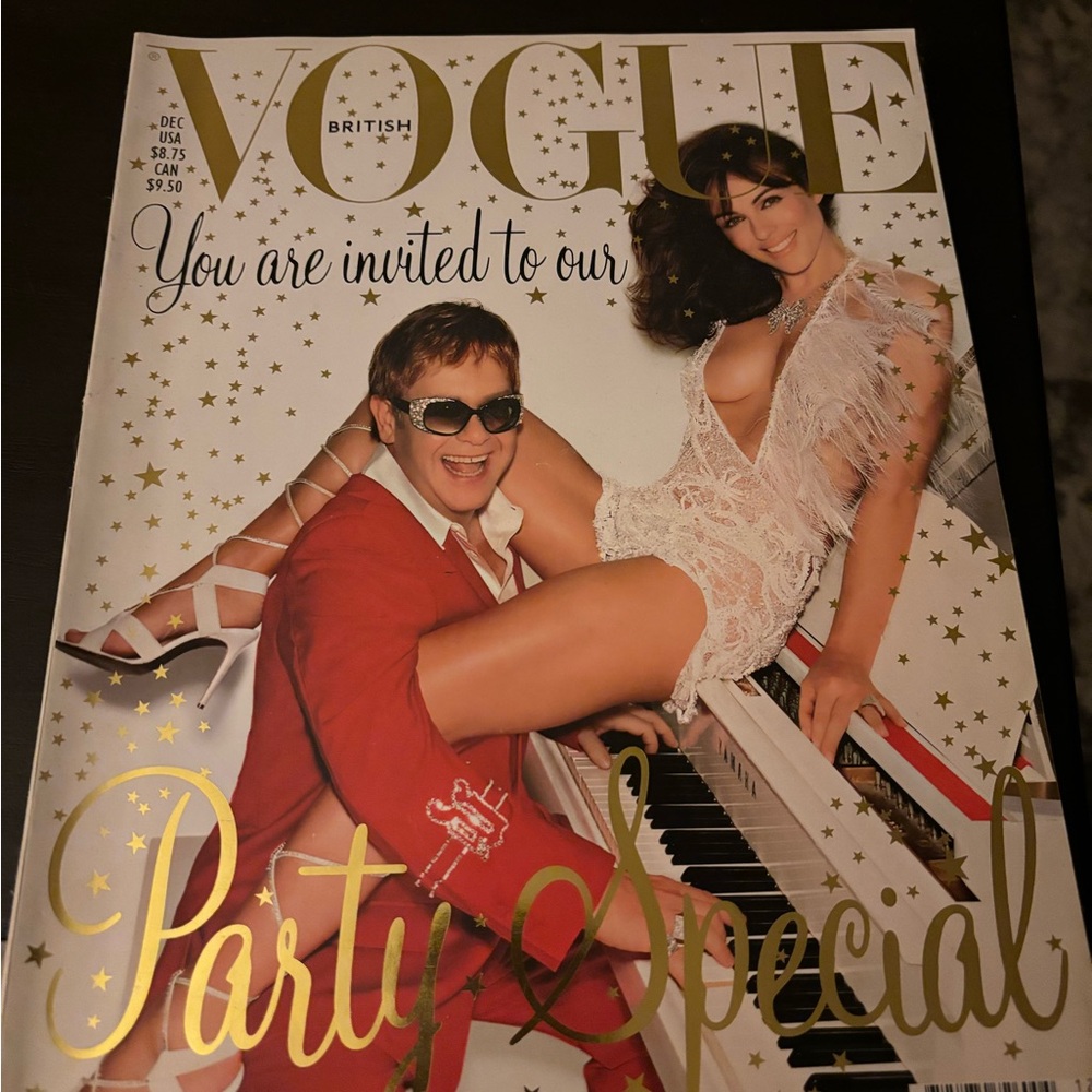 2002 British Vogue Magazine, December issue.